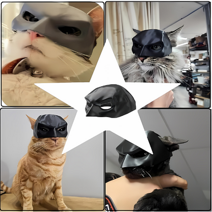 Máscara para gatos Batcat.